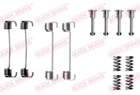Accessory Kit, parking brake shoes